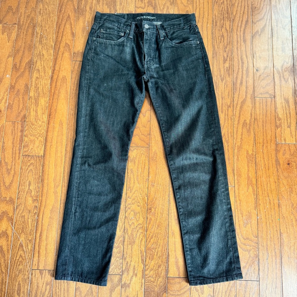 Levi’s x Outerknown 511‎ Slim Fit Jeans Black Men 31x29.5 Sustainable Denim